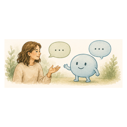 Conversation illustration